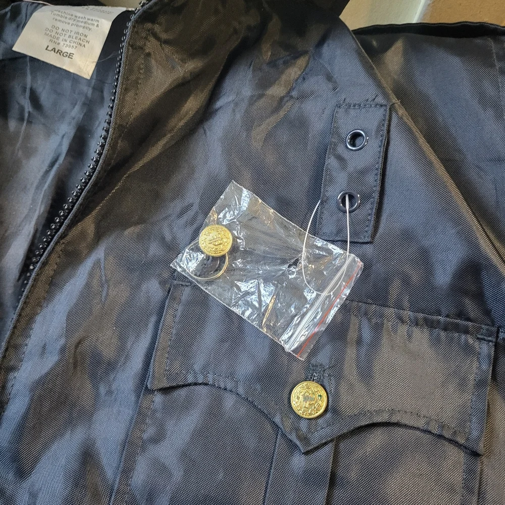 Spartan Uniform Outerwear Men's, Navy Blue, Size L‎